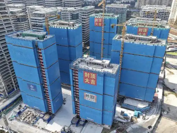 昆明盘龙山水新城2号地块保障房项目工程全速推进
